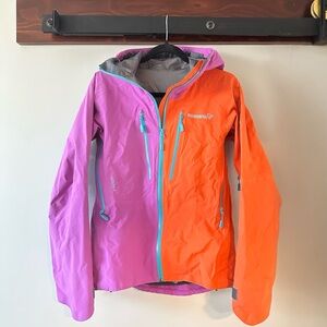 Norrøna Lofoten Gore-Tex Pro Ski Jacket Women’s Small Magma Purple